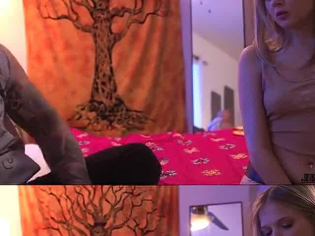 Sharon Babe, Stepdad And Coco Lovelock In Take Off That Damn Chastity Belt