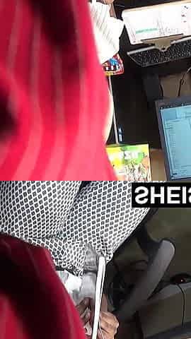 Secretary Giving Kinky Manager Hard Big Dick Point of View Blowjob and Missionary Fucking at Work Desk, Big Tits Sheisnovember
