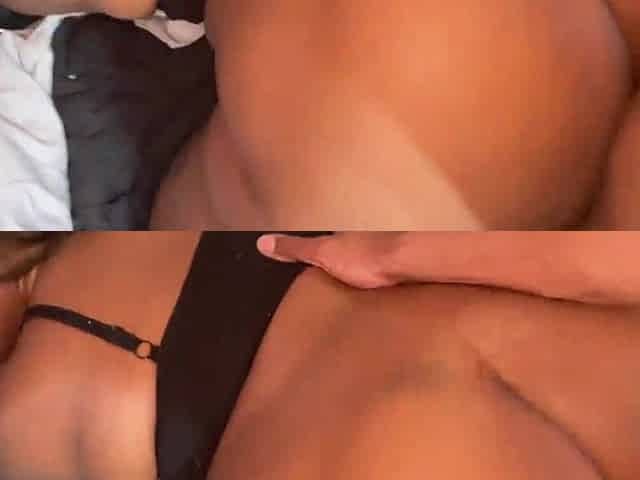 Soaked tee got a kewl booty for bbc