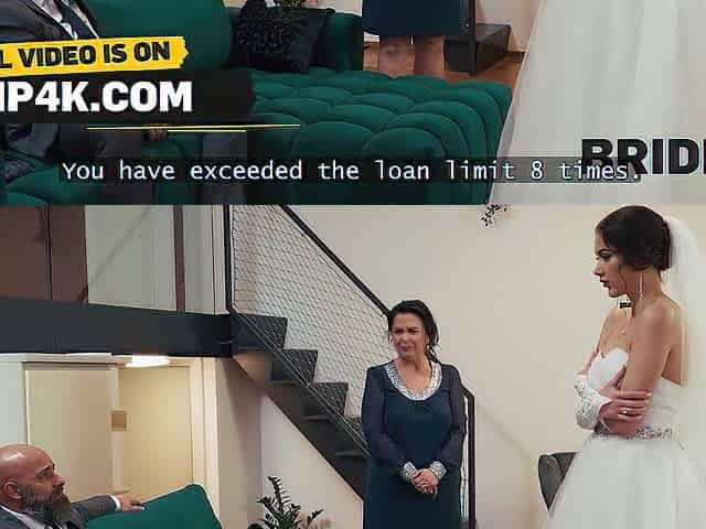 BRIDE4K. This bride's natural body turned everybody on