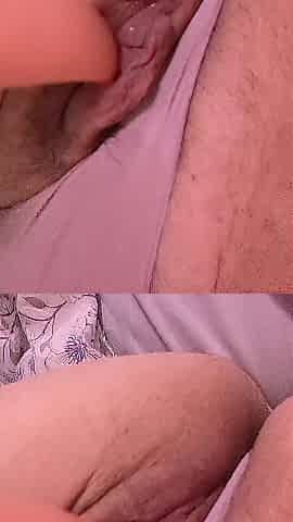 sweetmerixxx uses tongue and toy in slick twat play