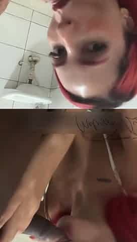 Anal Sex in the Store's Public Restroom