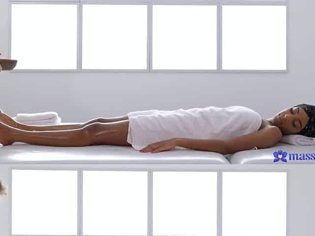 Asia Rae SUPERLATIVELY GOOD black oil massage FULL SCENE - Massage Rooms