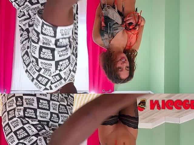 Latina with Buttplug Wants an Authentic BBC. Elena De La Vega, Double Fucked in Fakings Black Fix