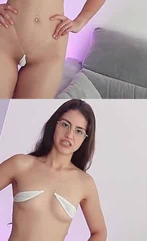 Cuckold in Tiny Bikini by Goddess