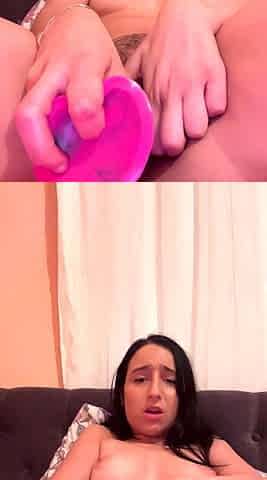 Wild Girl Brunette Solo Masturbation