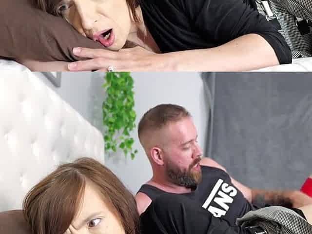 I Sneak Into My Stepmoms Bed And Fuck Her - Leaving Her Creampied. Omg The Cum