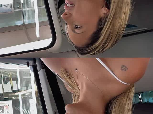 Uber Driver gave me a 5-star creampie