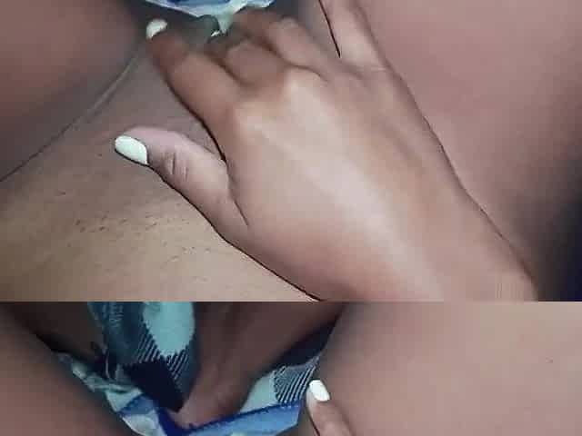 After her chores, hawt stepdaughter films herself masturbating