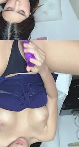 Stacked brunette goes solo toys and masturbation