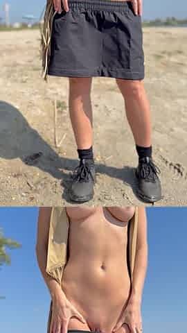 My Amateur Naked Walk