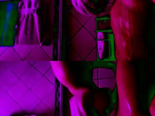 Blonde Babe Sucks Cock in Shower with a Kinky Twist