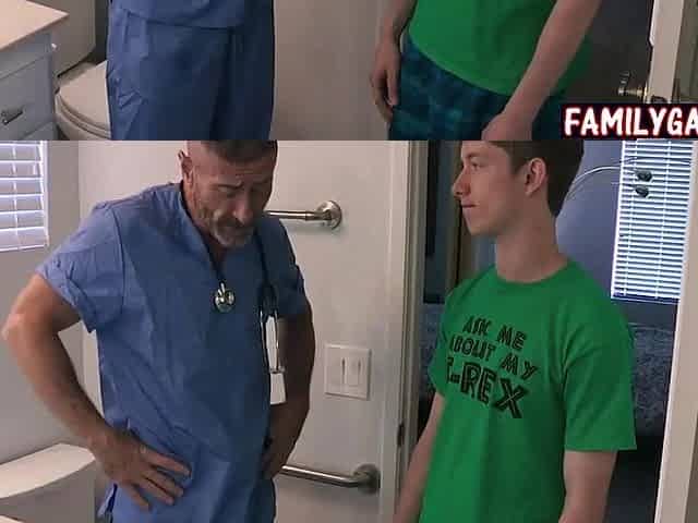 Stepdad In Gay Doctor Teaches Stepson Sex
