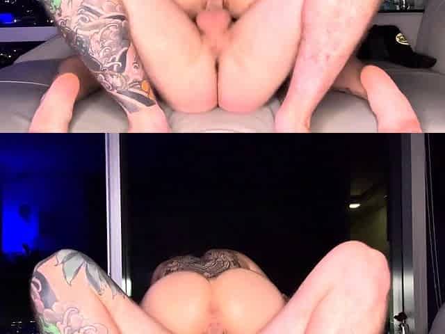 Big Titty Brunette Babes in Hardcore Anal Fun