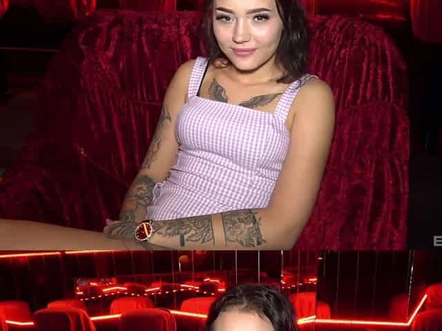 Naughty stripper Lady Zee pulls her panties aside to ride her client