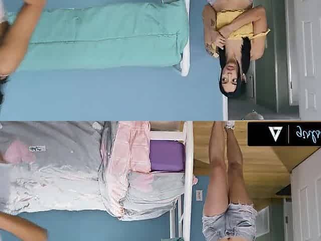 Shy Chick Has Sex With Her Roommate