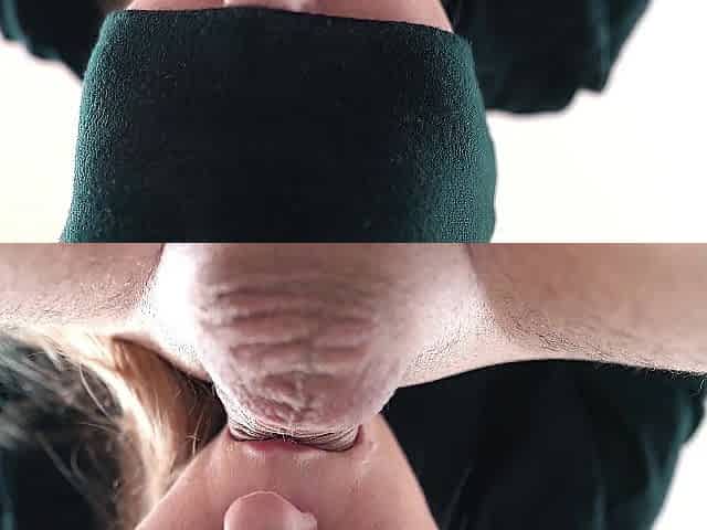Close Up Smutty Oral - This babe Sucks And Swallows It ALL !!! ASMR 4K