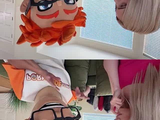 I treated Gracey Snows vape habit with standing doggy tugjob love button rub and huge ejaculation