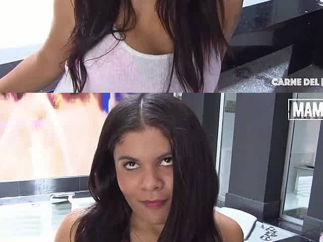 CARNE DEL MERCADO - Thick Latin chick Vick Valencia Rides Large Ramrod To Climax - MAMACITAZ