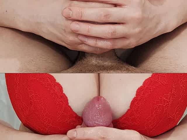 My Wife Masturbates My Penis and Torments Me After I Cum