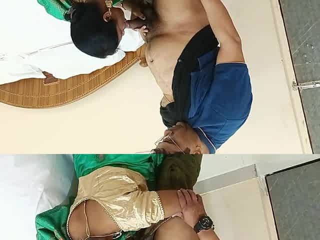 Cute and Sexy Sanjana Bhabhi Hot Blowjobs and Hard Sex Video in Saree