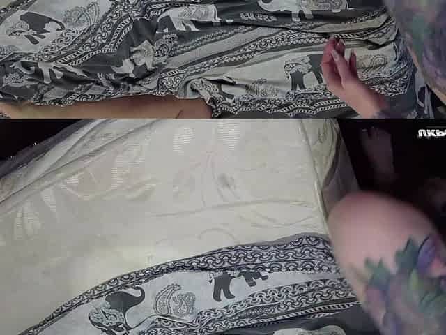 Two Busty Tattooed UK Sluts Hardcore Gangbang Party