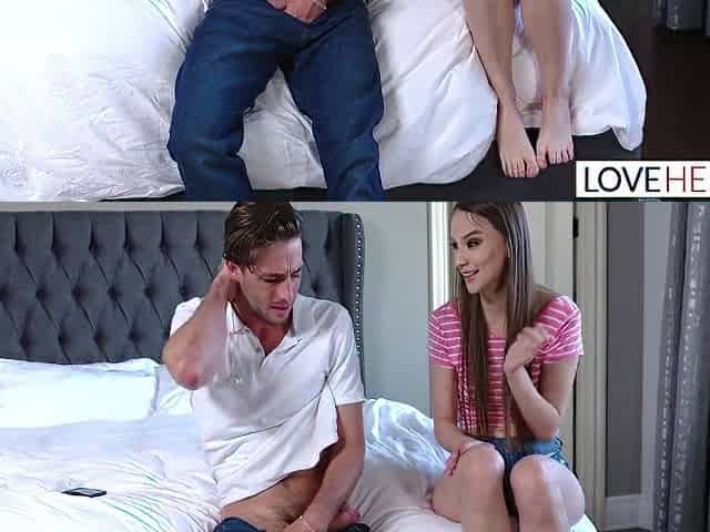 Fetish Foot Sex With Cute Teen 18+ Izzy Lush