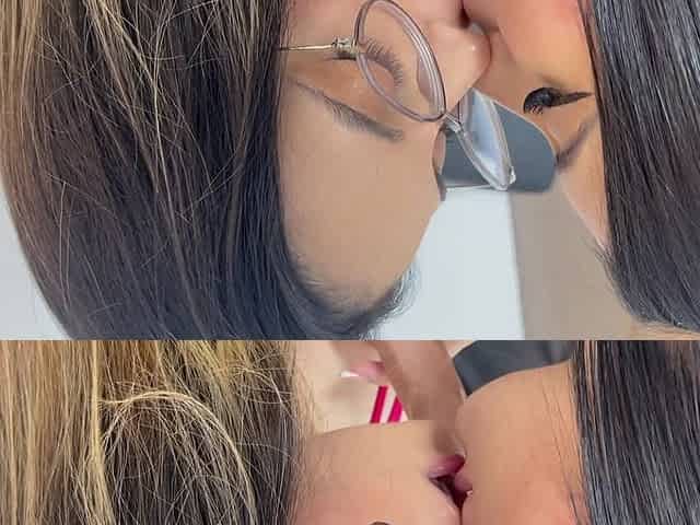 Horny Lesbian Latinas Play with Their Tits, Pussy and Ass in the Room Until Orgasm
