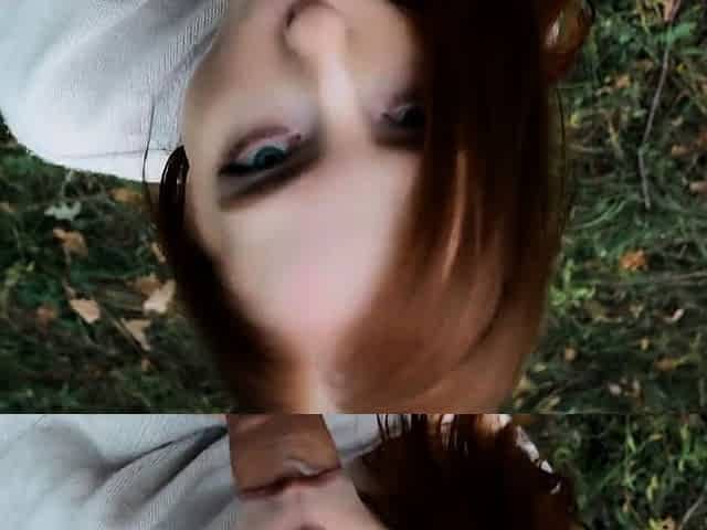 Seems my ex saw everything! Extreme sex in the forest -