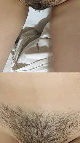 POV Look how hirsute my cunt, full bush. Lick my vagina, please!