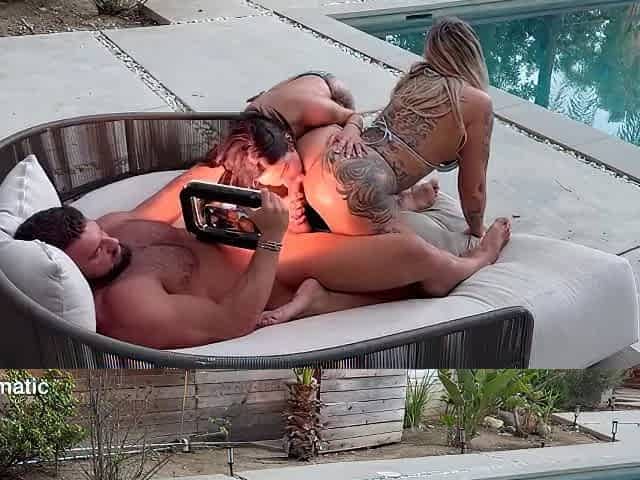 Stephanie Love And Ryder Mercedes Threesome With Alfiecinematic Bts