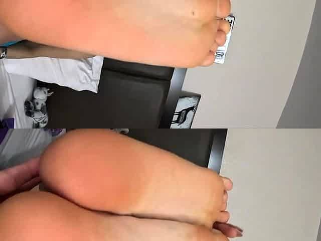Feet Goat - My Good Little Foot Slut Deserves A Big Load!