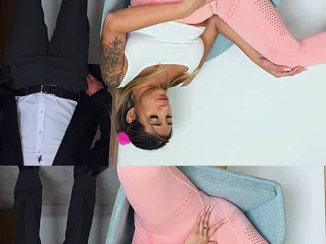 I Can't Believe It! My Stepdad Found Me Masturbating and Stuck His Fingers in My Pussy!