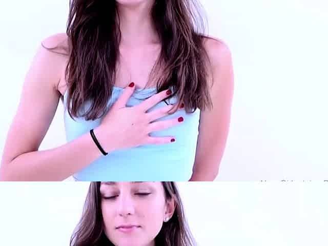 Amateur brunette gets fucked hard by big cock at casting