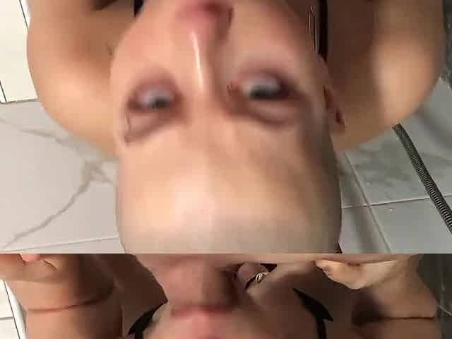 Shaved Cutie Vilu Vidish Gets Used Like a Mouth Toy - Deepthroat Madness