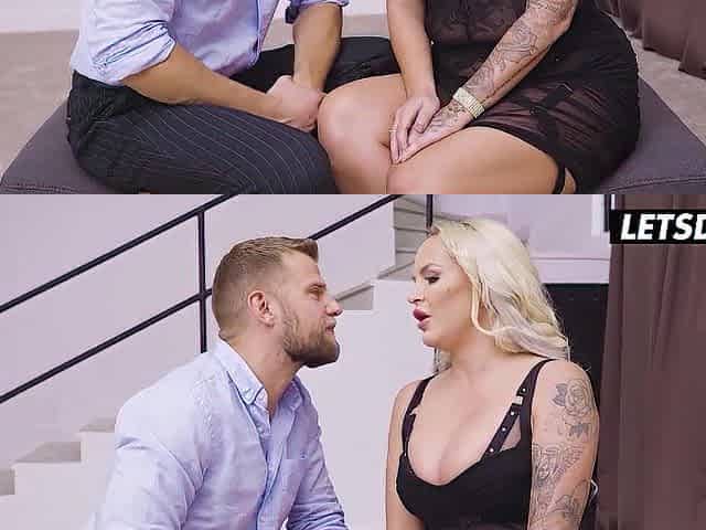 Chunky Floozy Louise Lee Gets Her Large Ass Ravaged by Large Weenie - LETSDOEIT