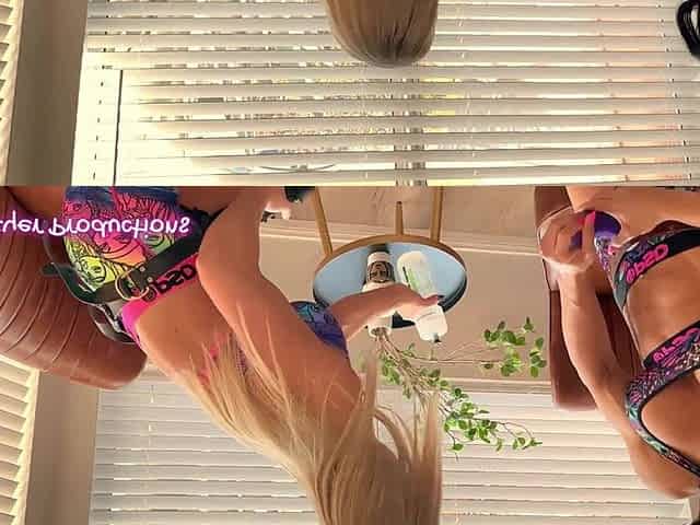 Fit Babes End Workout with Cardio Pegging