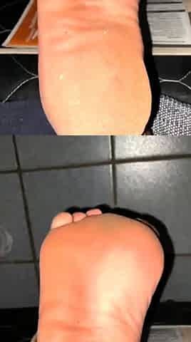 Horny brunette amateur with foot fetish sucks guys toe