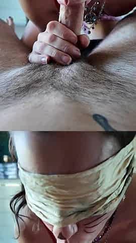 Please can I Suck your Wet Schlong until u Cum...