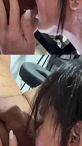Maneater Training Demonstration - Make Him Cum 4 Times by Sucking Him off While Pegging His Asshole