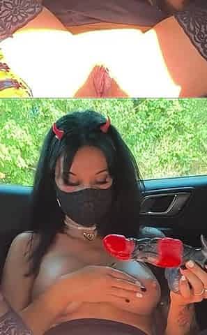 Sexy Hot Porno in the Car