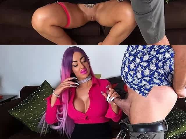 German pornSlut does an anal casting