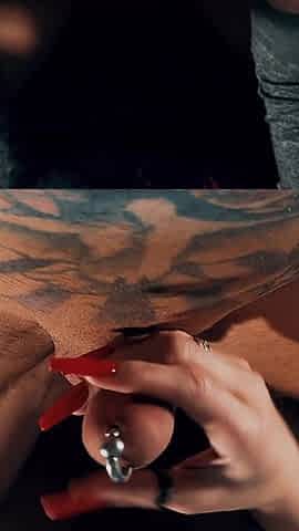 She Makes Me Moan While Jerking Me off - Huge Cum & Real Amateur Orgasm