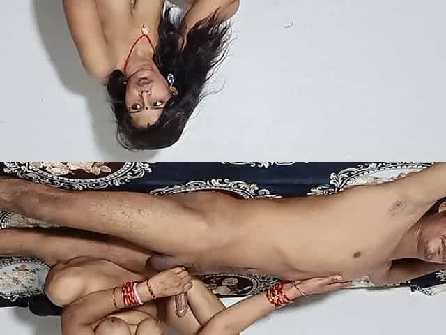Hot Desi Indian MILF with Nice Big Butt Riding on Top