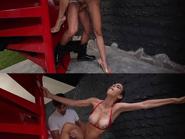 Colombian Skinny Girl Wanted to Try an Italian Dick for the First Time
