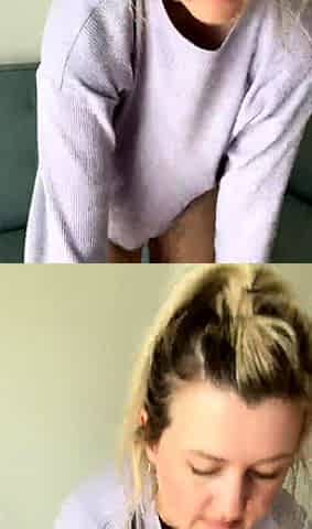 amateur blonde solo webcam