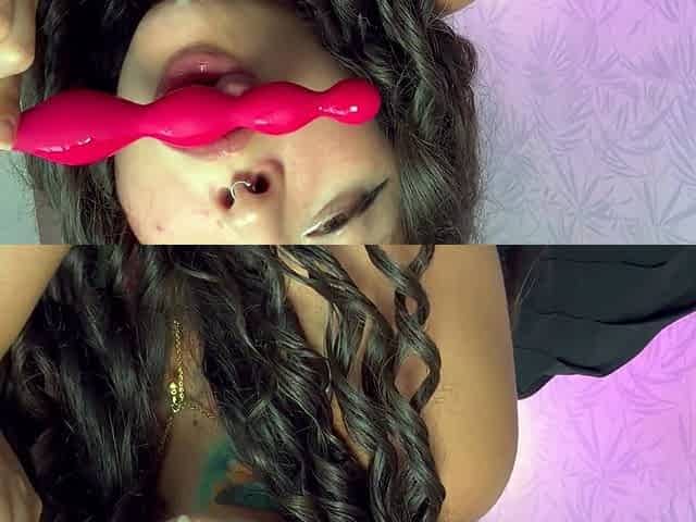The girl with two tongues and a dirty mouth loves ass-to-mou