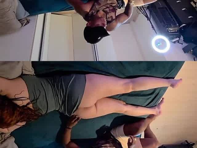 The cuckold just wanted to play, I had to distract his wife