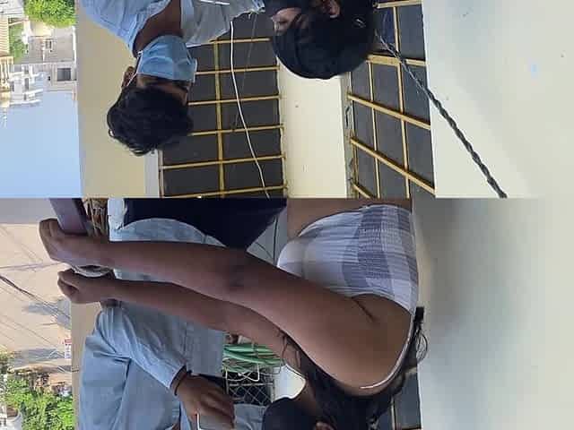 Outdoor Sex Stepbrother and Stepsister Outside Door Romance and Sex Mallu Couples Hot Romance with Sex in the Terrace