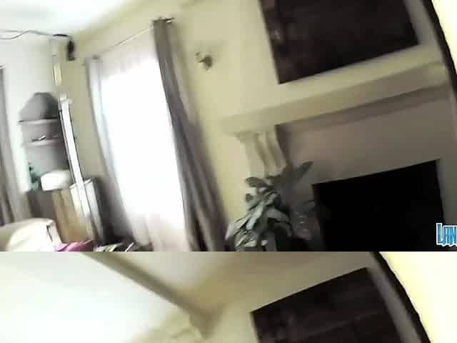 Lana Kendrick - Red Corset Top Gopro Lap Dance 1